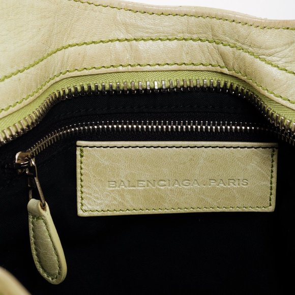 Balenciaga Pistachio Agneau GSH Motorcycle City Bag - Picture 14 of 15